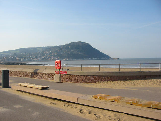 Minehead beach