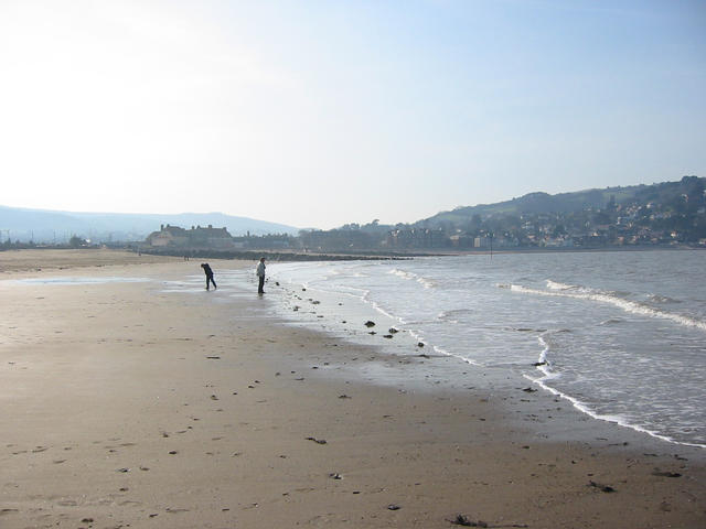 Minehead beach